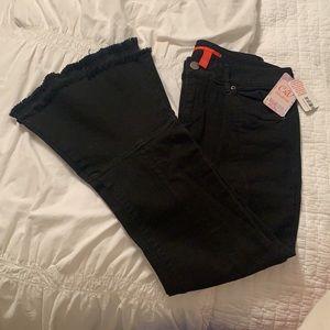 Black Flared Jeans
